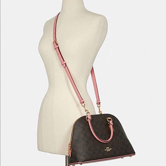 ❗️SOLD❗️Coach Katy Satchel In Signature Canvas - Picture 4 of 4